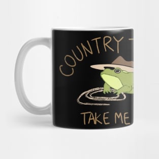 Country toads Mug